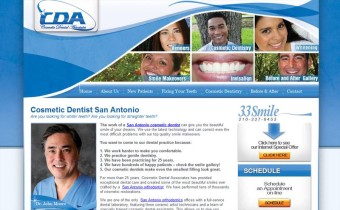 San Antonio Cosmetic Dentist Website